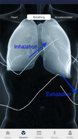 Breathing curves on App-png